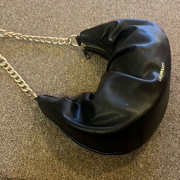 Like Dreams in faux leather crescent bag - Picture 3 of 11